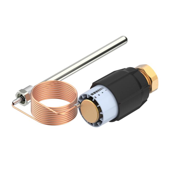 Danfoss thermostatischer Antrieb 065-0607 Sollwert 85 - 125 C, o,Tauchhülse, R3/4