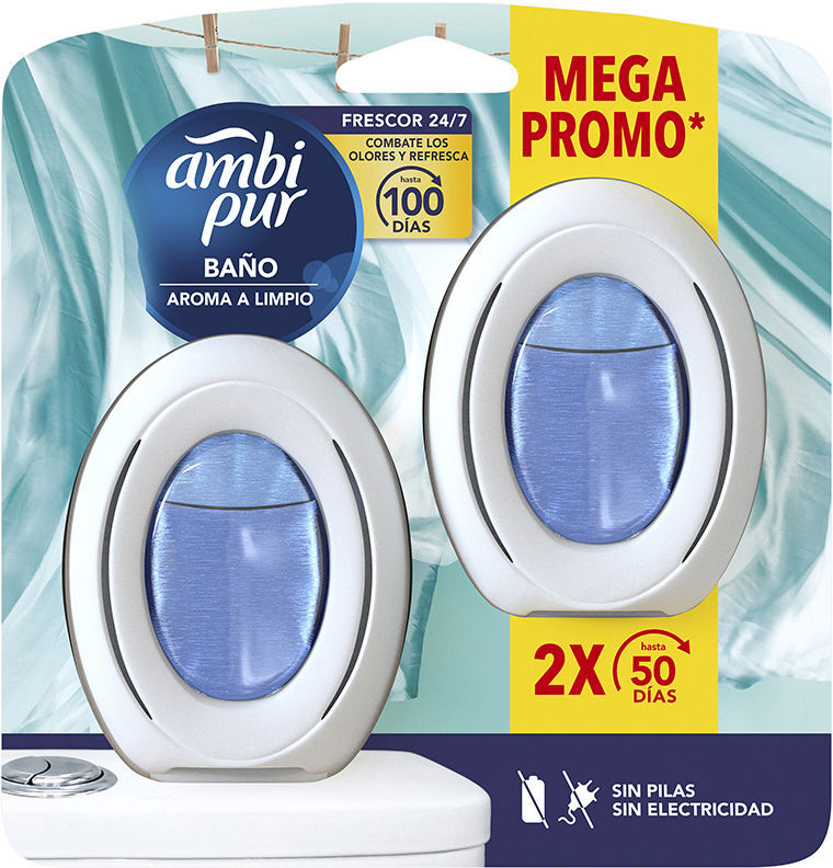 Ambi Pur Aromatizador de banheiro #aroma limpo Mega Oferta 90 dias