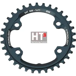 Stronglight Kettenblatt HT3 34 Zähne schwarz
