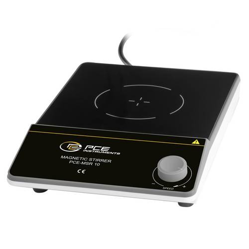 PCE Instruments Magnetrührer PCE-MSR 10 |200..1600 U/min |max. 5L Rührmenge |Rührplatte 173 x 180mm |Rührstab Ø 8x30mm