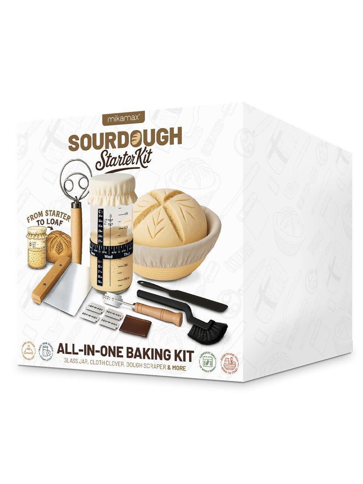 Mikamax Sauerteig Starter Set
