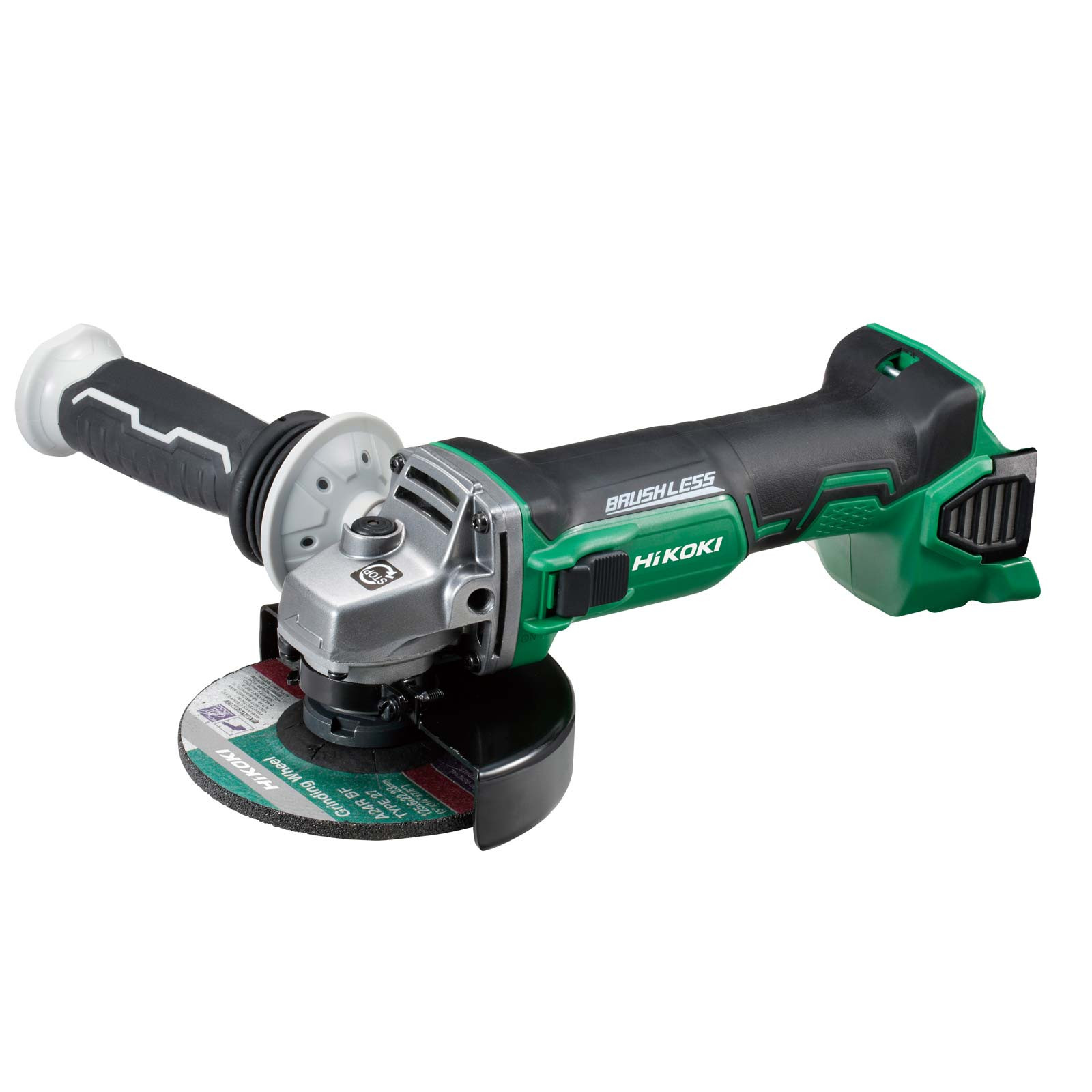 HiKOKI Accuwinkelslijper 125 mm, 18 V, zonder accu en lader