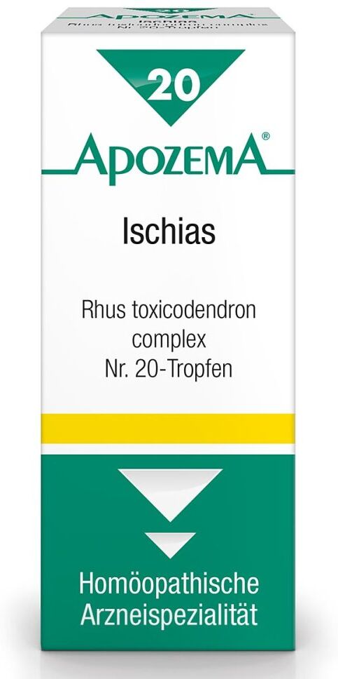 Apozema Ischias Rhus toxicodendron complex Nummer 20 Tropfen 50ml