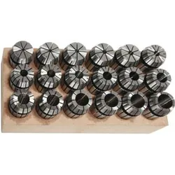 Fortis, Zubehör Maschine, Spannzangen Set ER40 Spannbereich 4-26 mm DIN6499B