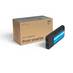 Peach Tintenpatrone cyan kompatibel zu HP No. 963 C, 3JA23AE