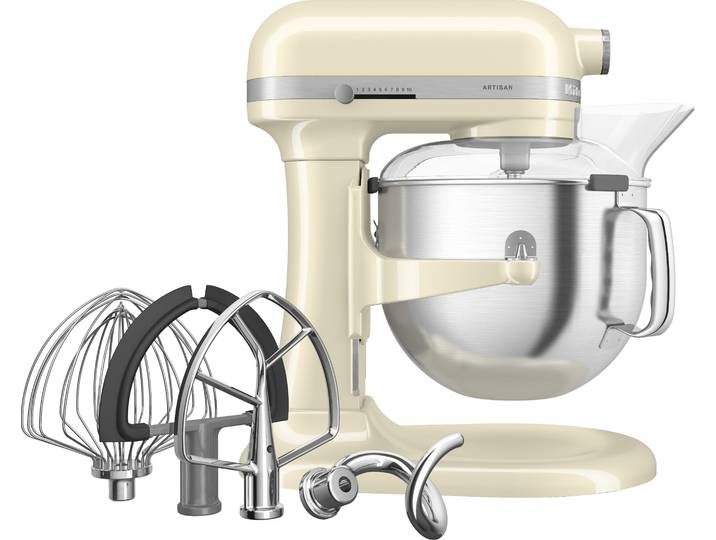 KITCHENAID Küchenmaschine 5KSM70SHXECA , beige (crème), B:28,7cm H:41,9cm T:37,15cm, Küchenmaschinen, Küchenmaschine
