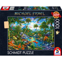 Michael Fishel: Inselparadies, Puzzle 1000 Teile