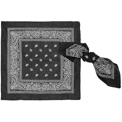 Bandana, schwarz, 2 Stück