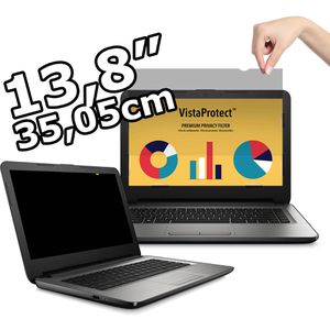 VistaProtect Blickschutzfilter Premium, VISTASURFACELAPTOP138, für 13,8 Zoll Surface Laptop, mit Blaulichtfilter