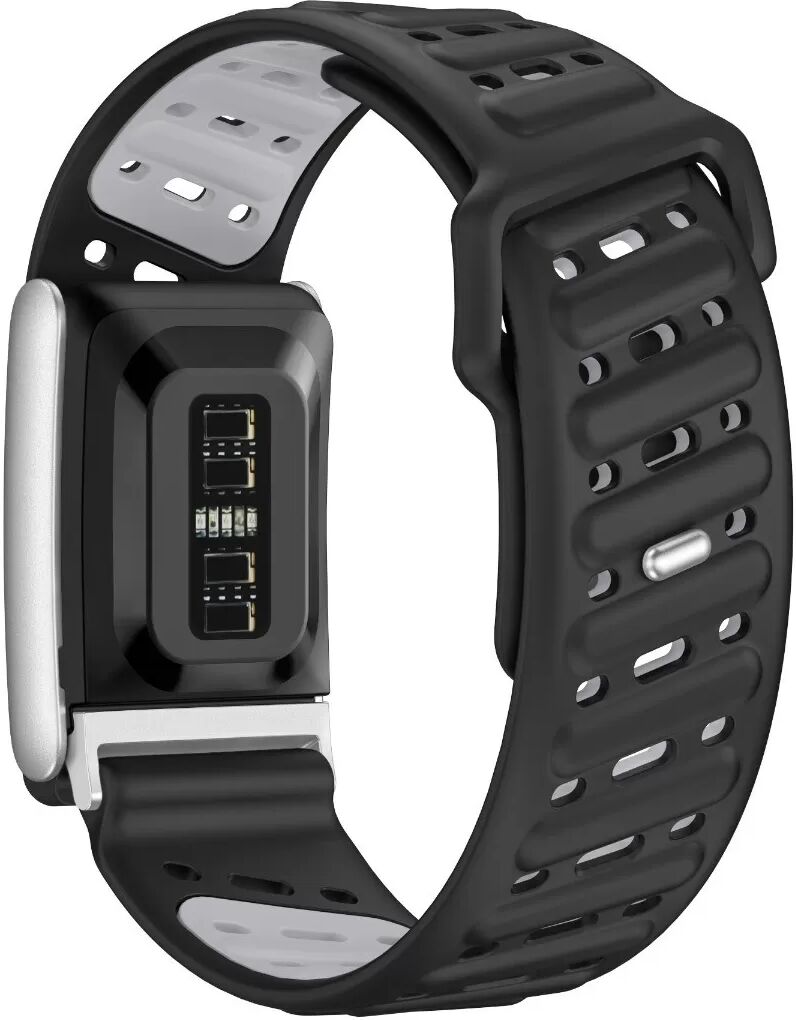 INF WP5.0 Original Atmungsaktives Silikonarmband Kompatibel mit Whoop 5.0 Fitness Tracker Schwarz