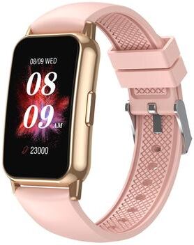 CaseAndConnect CY22 Smart Watch With Heart Rate Monitor IP67 Waterproof Fitness Tracker For Android And IPhone pink