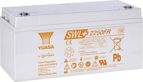 Yuasa SWL+2250FR Bleiakku Blei-Vlies (AGM) 86Ah 12V 1St.
