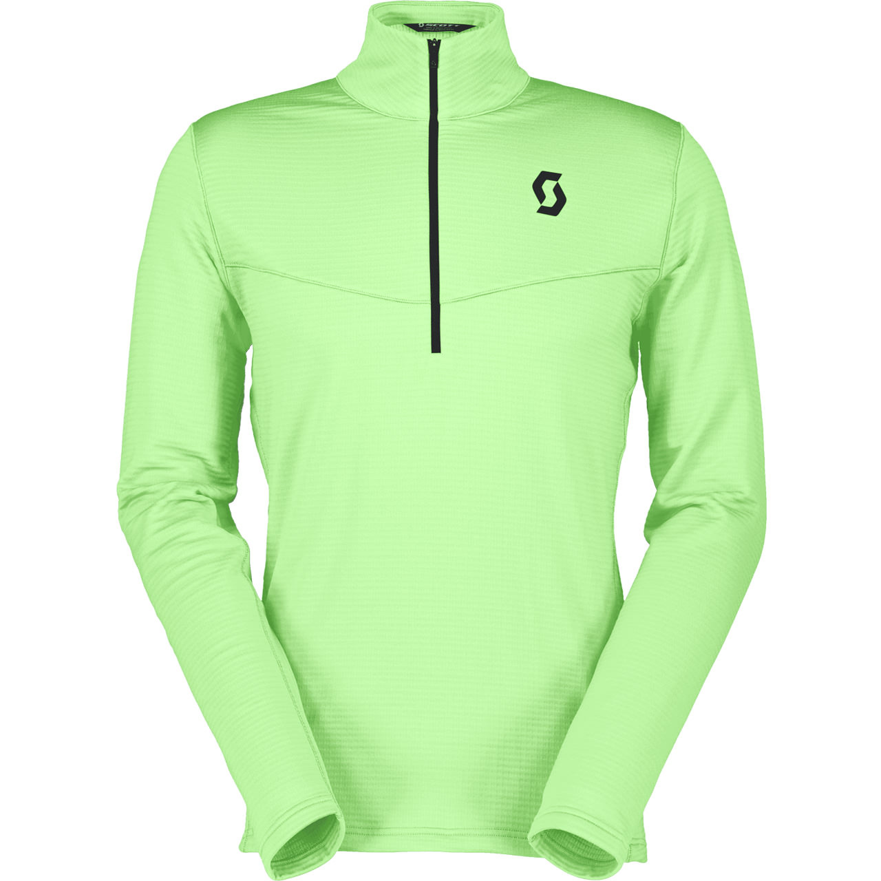 Scott Herren Skishirt DEFINED LIGHT glow green - L