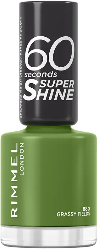 Rimmel London 60 Seconds Super Shine Nail Polish 8 ml 880-Grassy