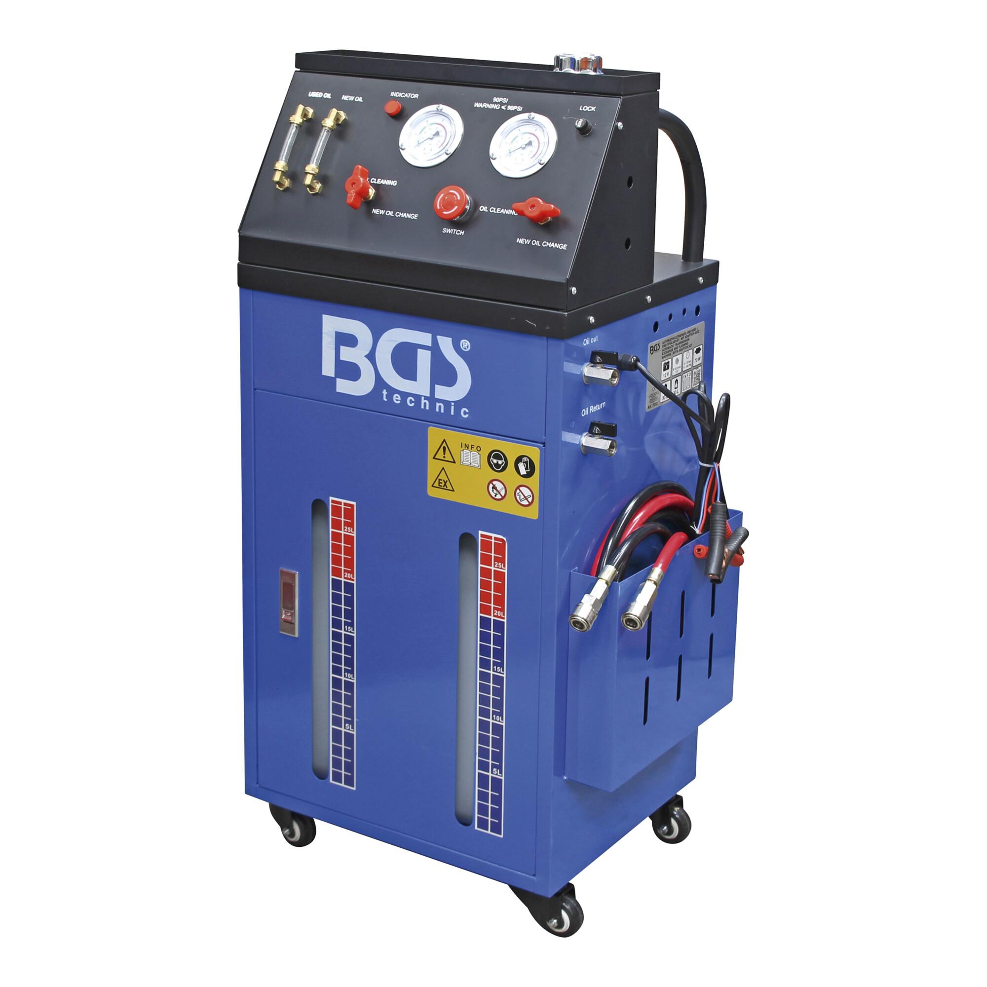BGS Automatikgetriebeöl-Wechsel-/ und Reinigungsgerät mit Adapter-Satz ; BGS technic (7082)