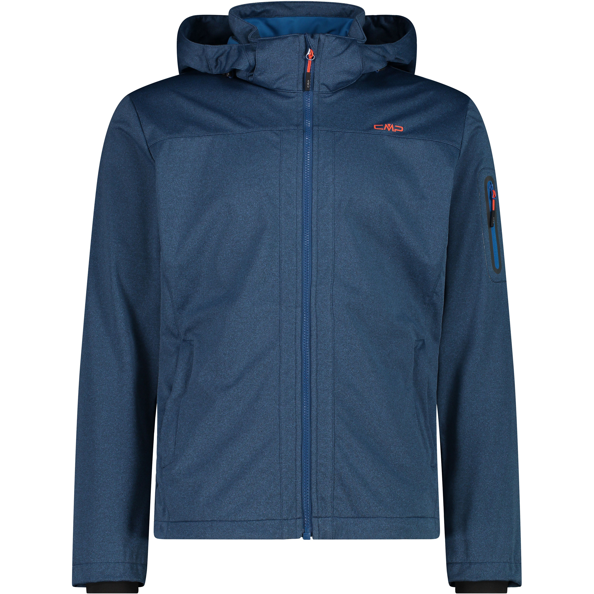 CMP Light Softshell Melange Herren Softshelljacke blau Größe XXL Trekking Wasserabweisend Wasserabweisend