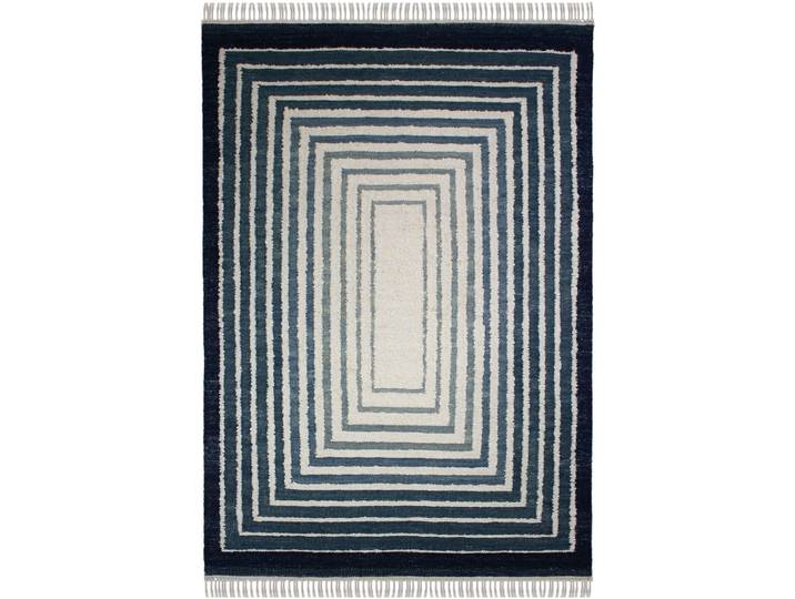 Teppich Bexton Blau Wolle/Mischfasern 160 x 230 cm