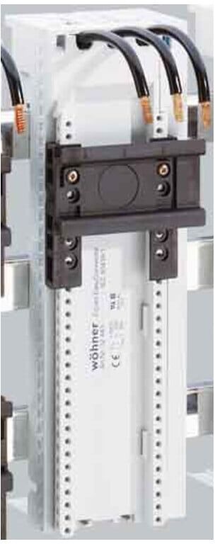 Wöhner Sammelschienenadapter 32441 32A mit Tragschiene ; schalk)