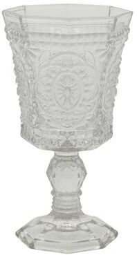10 Strawberry Street Vatican 8-ounce Clear Goblet (Set of 6)