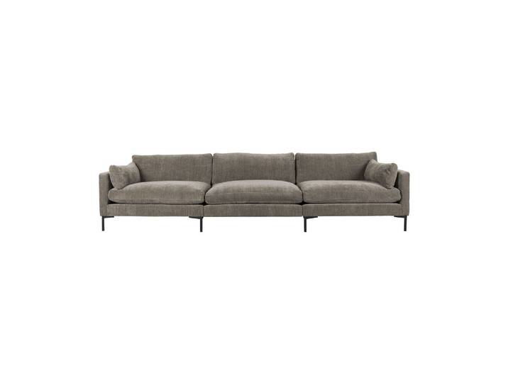 Canapé en tissu gris, 5 places, uni, relax - Zuiver, Summer - 335