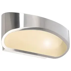 Deko-Light LED Wandleuchte ACAMAR, Up / Down, 5W 3000K 390lm 104°, CRi>90, dimmbar, Silber D-341195