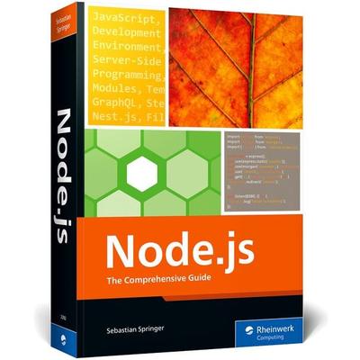 Node.js, Taschenbuch von Sebastian Springer, Rheinwerk Publishing, 978-1-4932-2292-6