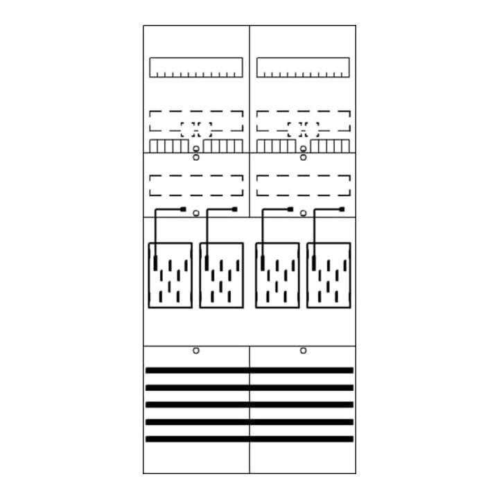 Striebel&John Zählerfeld 7RE 4Z vorverdrahtet BF27M4 ; STRIEBEL & JOHN (2CPX054163R9999)