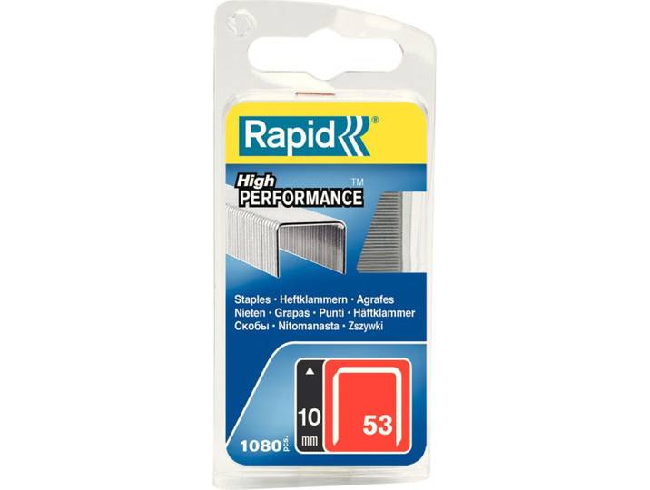 Rapid Tools 40109504 Rapid Feindrahtklammern Typ 53\, 10 mm\, Kleinpackung