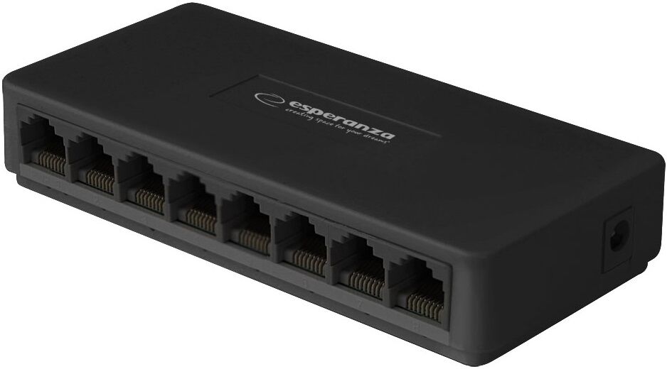 Switch 10/100Mbps (8 Portas) - ESPERANZA