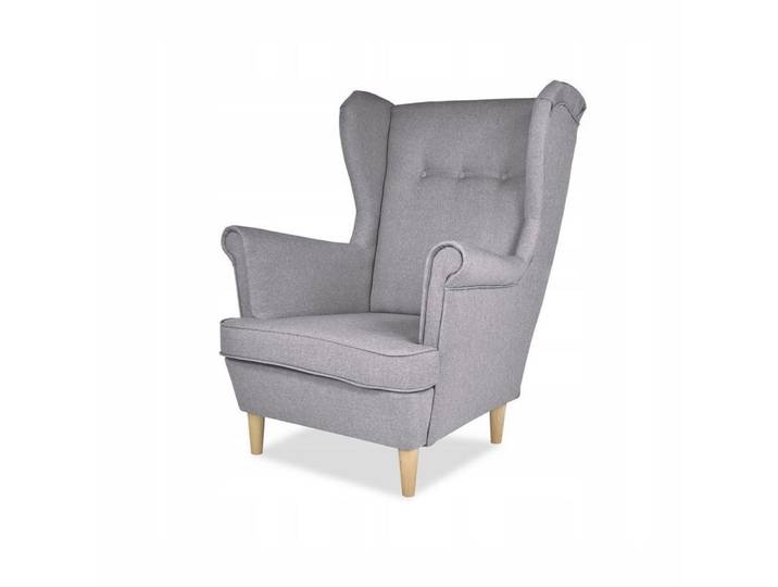 Family Meble Sessel Family Meble ARI Ohrensessel SW 21 hellgrau 84x92x104 cm