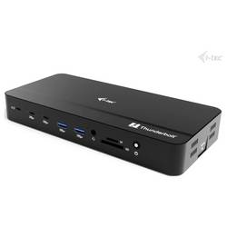 i-tec Thunderbolt™ 5 Dockingstation Thunderbolt 5 Triple Display DS inkl. Kensington-Schloss, USB-C® Power Delivery, integrierter Kartenleser TB5TRIPLEDOCKM2PD