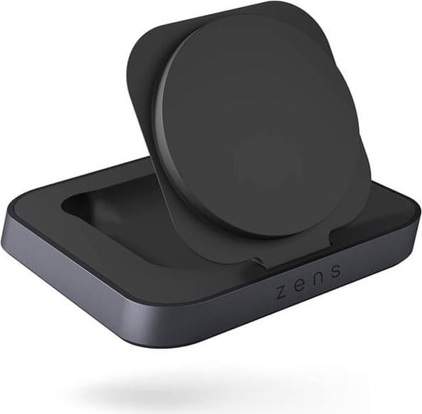 ZENS Nachtkastje-oplader - Draadloze oplader met AC-voeding - 15 Watt - Apple Fast Charge