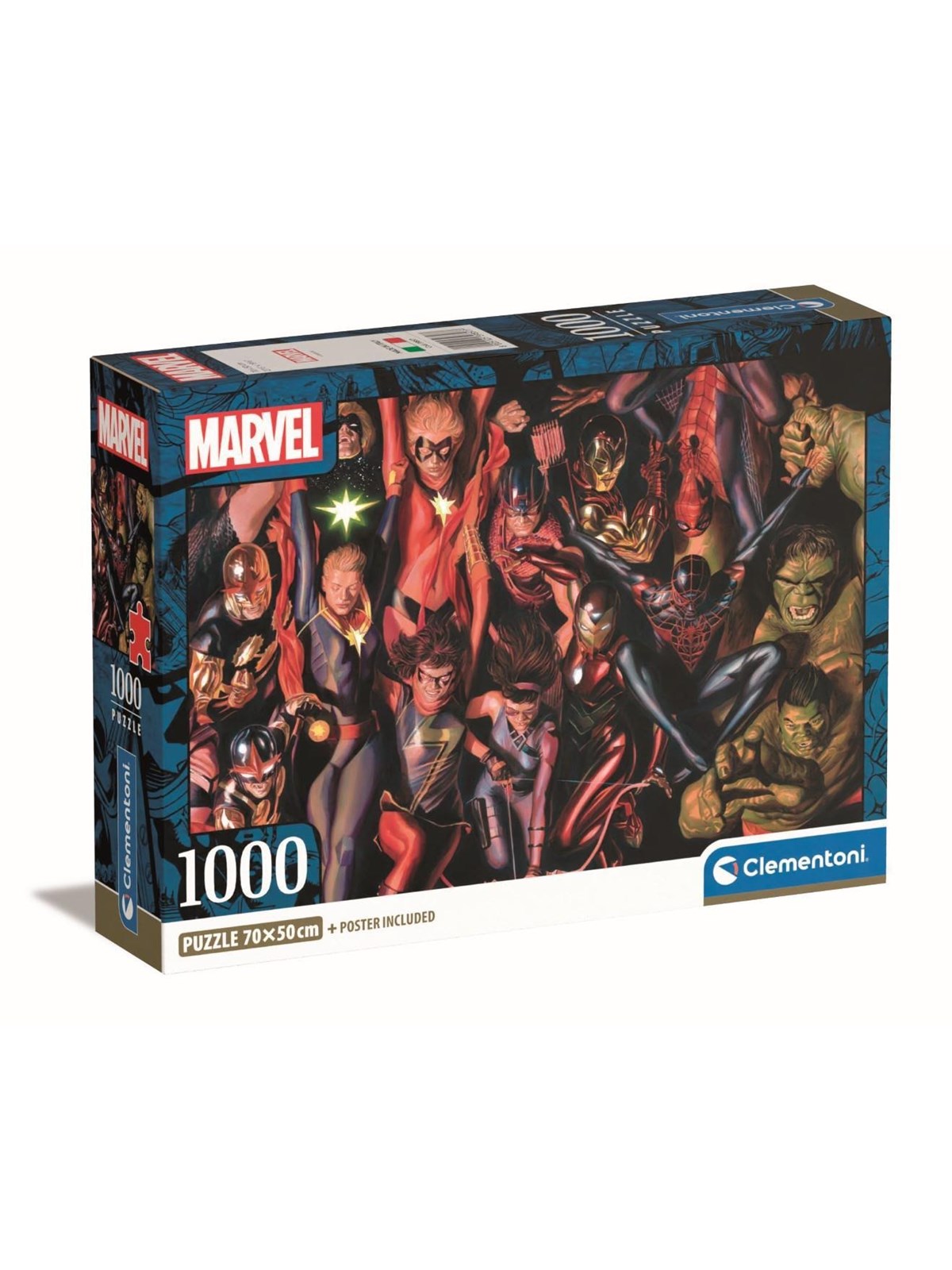 Clementoni Puzzle HQC Marvel, 1000-teilig 2D Puzzles