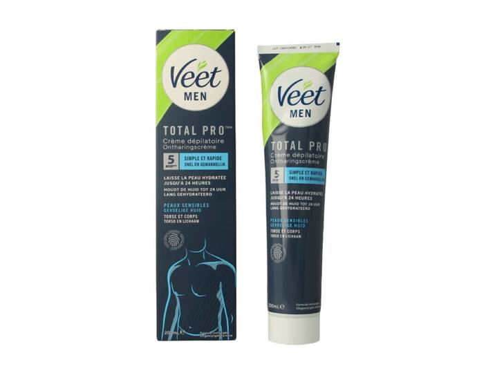 Veet haarverwijderingscrème voor mannen 200 ml