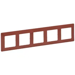 Legrand 754075 Valena Life 5-Fach Rahmen TerrACotta