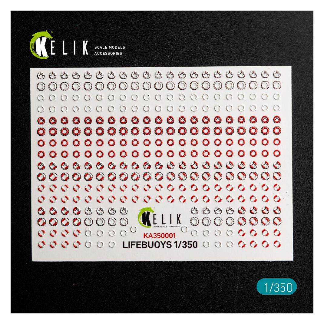Kelik LIFEBUOYS - 3D Decal for models (KA350001)