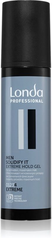 Londa Professional Men Solidify It Styling Gel Med ekstra stærk fiksering 100 ml