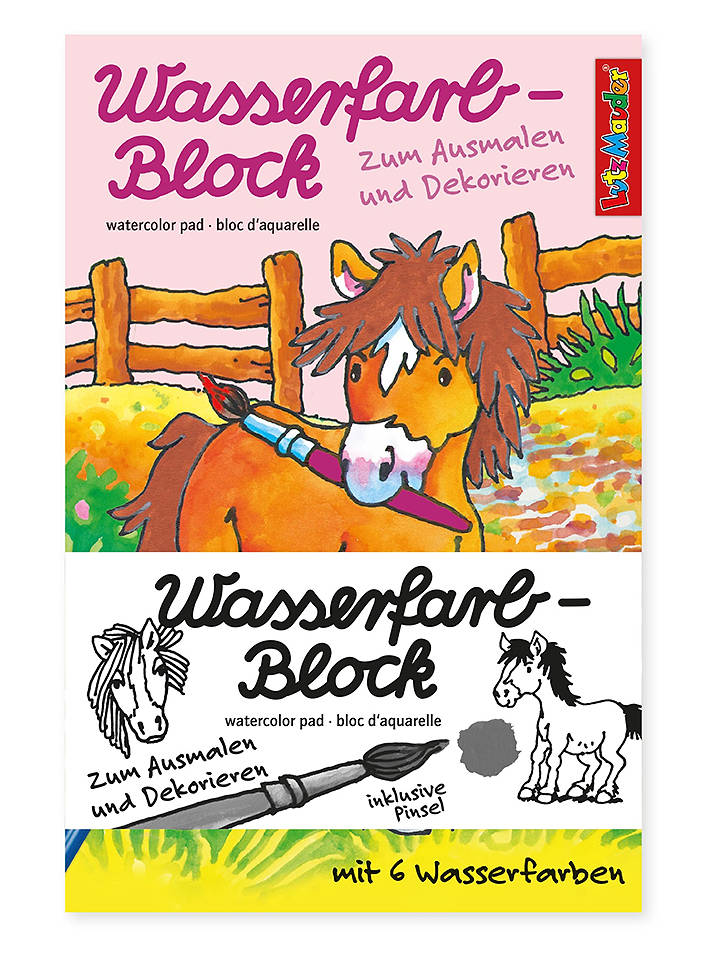 Lutz Mauder Magischer Malblock "Pferde" - ab 3 Jahren - onesize