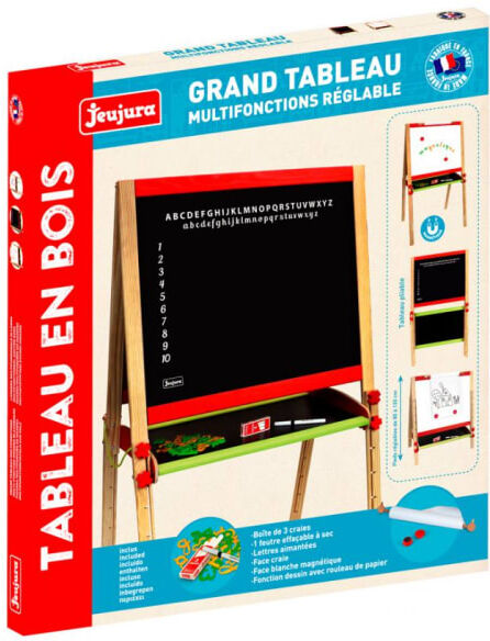 Jeujura Grand tableau multifonctions réglable Noir 56x120x54cm