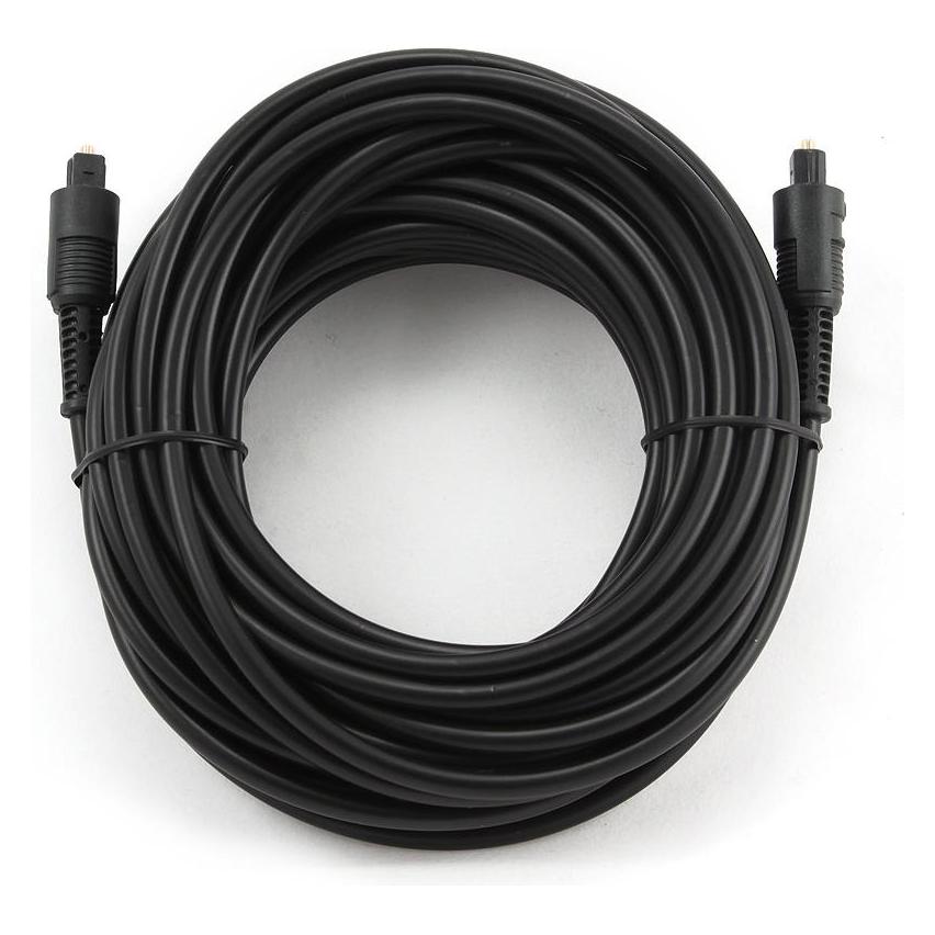 Gembird CC-OPT-10M Digitales Audio-Kabel (optisch) (10 m, Toslink Kabel) (CC-OPT-10M)