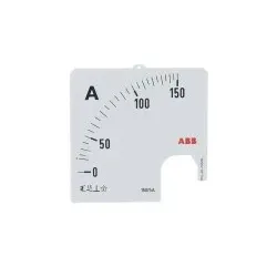 ABB SCL-A1-150/96 Amperemeter Skale Stromwandleranschluss 150/5A 2CSG113209R5011 SCLA115096