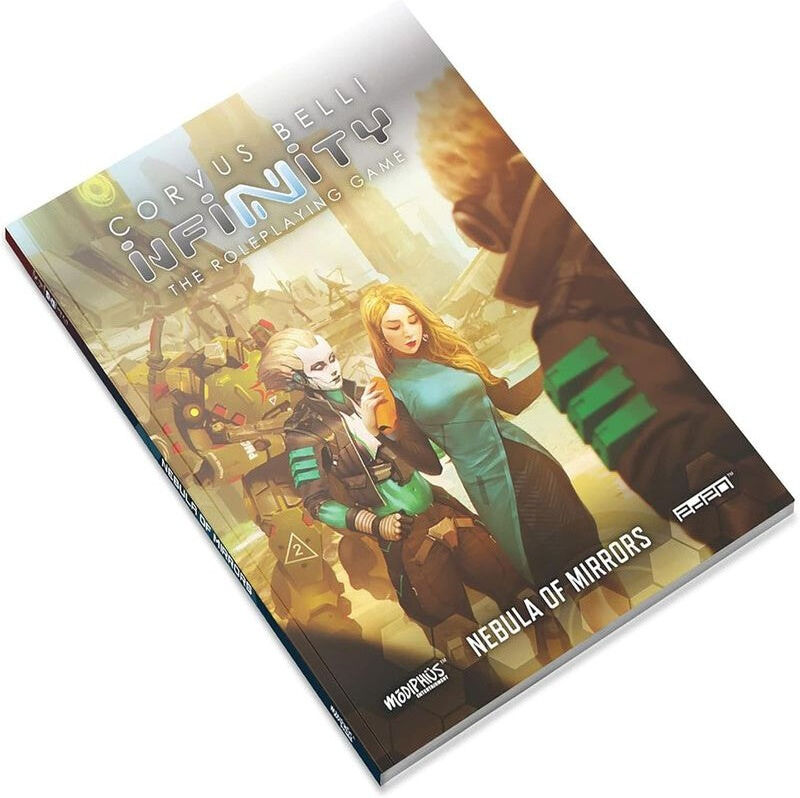 Infinity RPG: Nebula of Mirrors Campaign by Modiphius Entertainment - Espionage Roleplaying Game Book