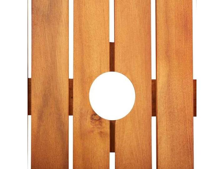 Mobilier de jardin - HAOSHOP - Table de jardin 88x88x74 cm Bois d'acacia massif&01_14979