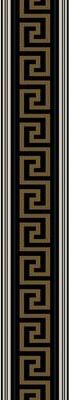 Seabrook Designs Lyre Greek Key Non-Woven Unpasted Wallpaper Border