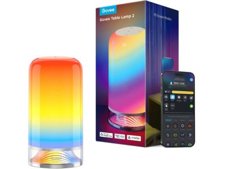 Govee - Lampe Connectée Lampe De Table Led Rgbicww