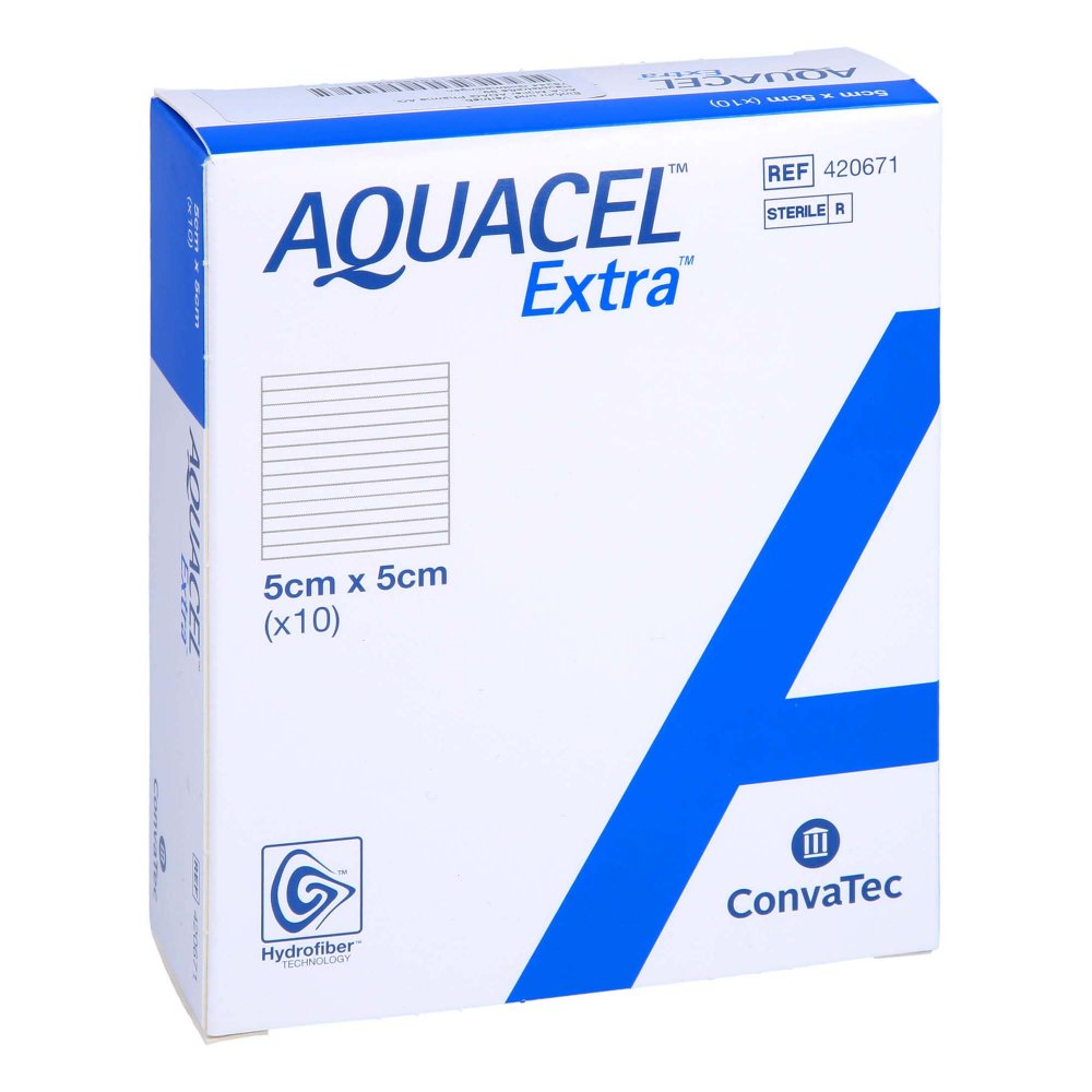 + Prisoma GmbH Aquacel Extra 5x5 cm Verband 16595024
