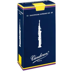 Vandoren Classic Blau Sopransax Blätter (2) 10er Pack