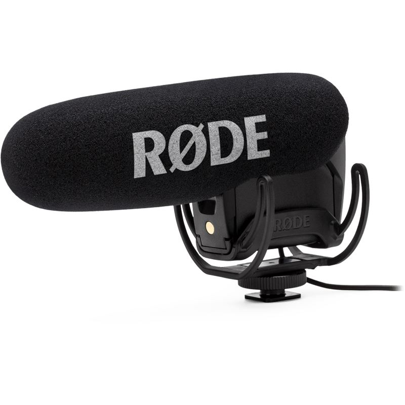 Rode VIDEOMIC PRO R Mikrofon Schwarz Digitales Kameramikrofon