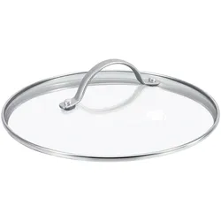 Deckel 32 cm aus Glas - Transparent Rund Glas Greenpan