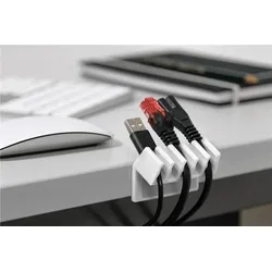 GOOBAY 70431 - Kabel Management 5-Slots, weiß